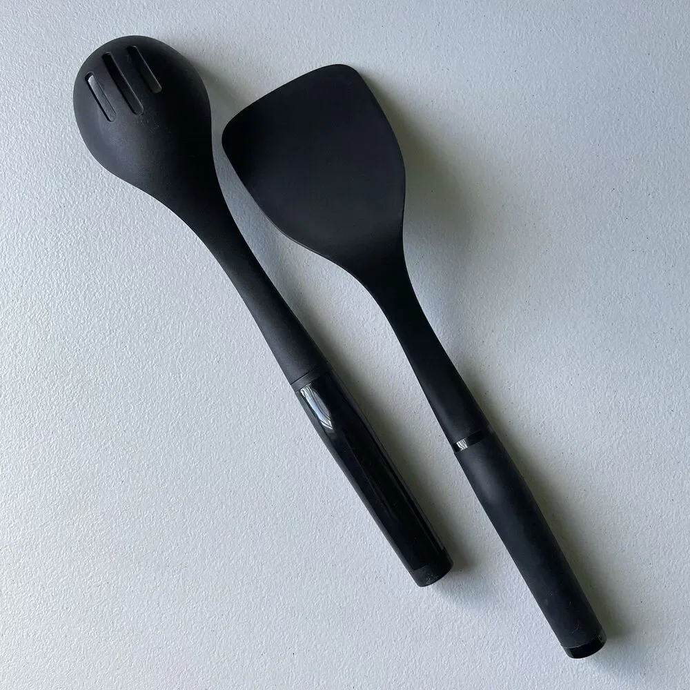 KitchenAid Cooking Baking Spatula Spoon Kitchenware Utensils Black 14